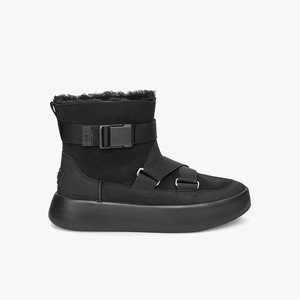 Ugg Classic Boom Buckle Women Classic Boots Black (6379ZFKPX)